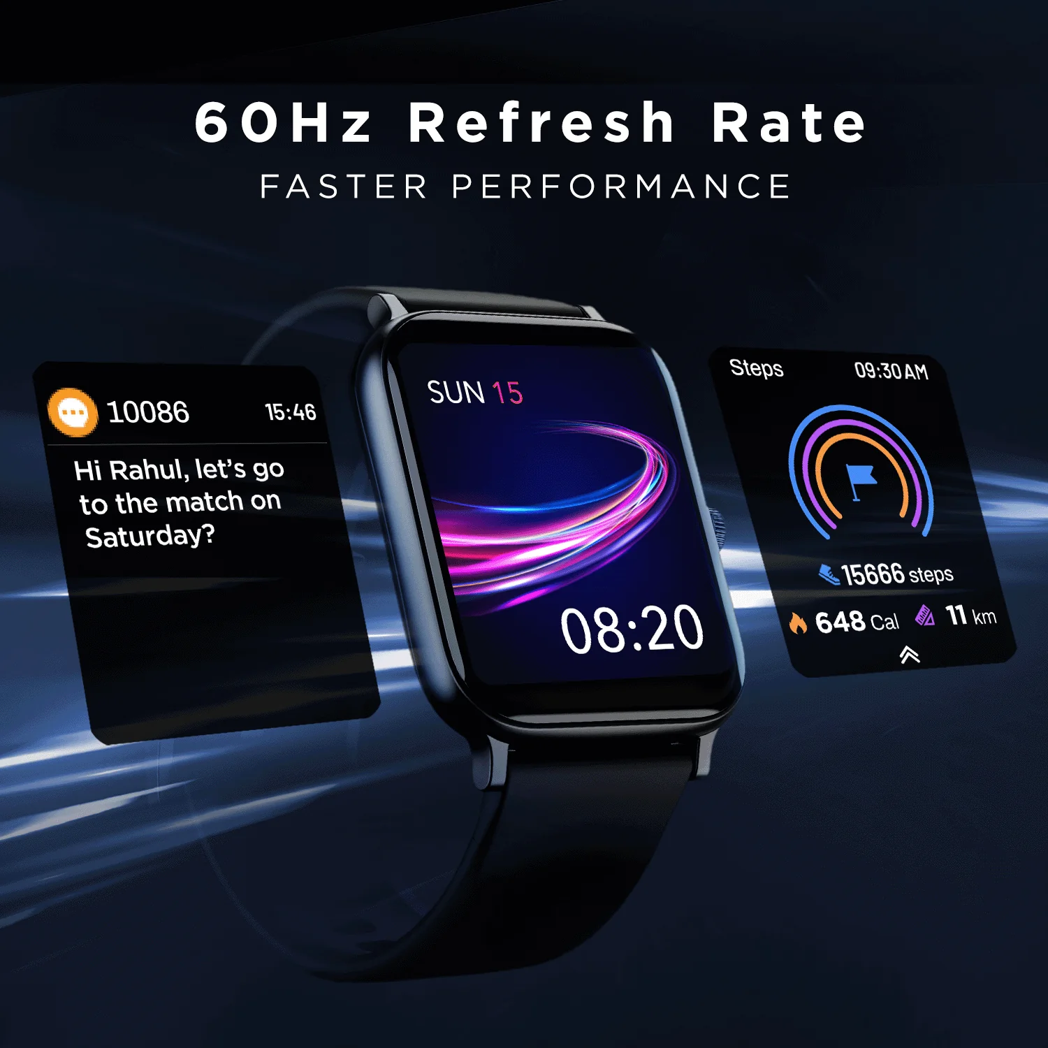 boAt Storm Pro Call | Bluetooth Calling Smartwatch with 1.78" (4.52cm) AMOLED 60Hz screen, IP68 dust & water resistance - Image 7