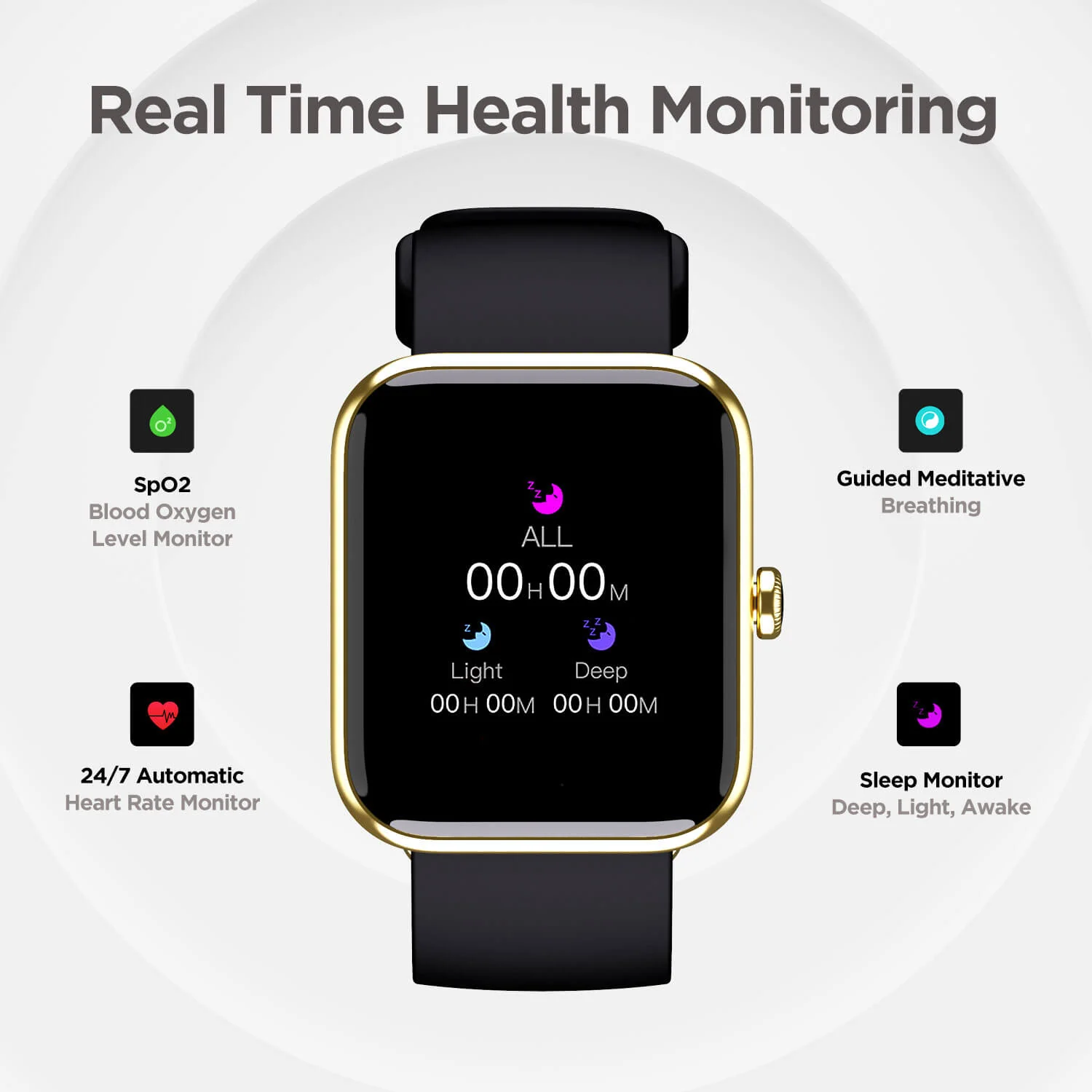 boAt Watch Xtend‌ RTL | Premium Smart Watch with Alexa Built-in, 1.69" (4.29cm) Big Square Display, 50+ watch faces - Image 12