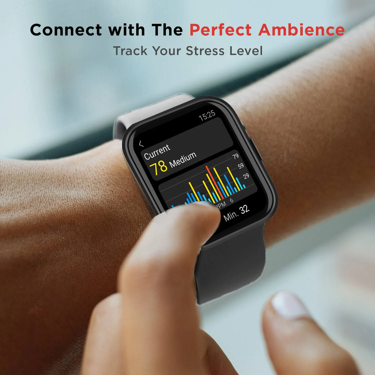 boAt Wave Fit Call | Alexa Built-in Smart Watch with 1.69" (4.29cm) HD Display, 60+ Sports Modes, HR & SpO2 Monitoring - Image 10