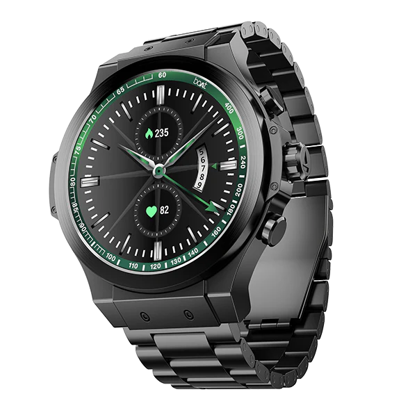 boAt Enigma X400 | Smartwatch with 1.45" Round AMOLED Display, 100+ Sports Modes, HR, SpO2, & Stress Monitoring