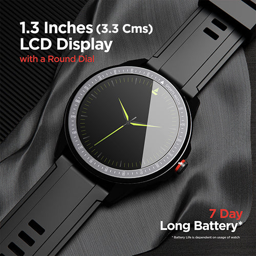boAt Watch Flash | Round Dial Smart Watch with a 33mm Full Touch LCD Display, 10 Active Sports Mode, IP68 sweat and Water Resistant - Image 10