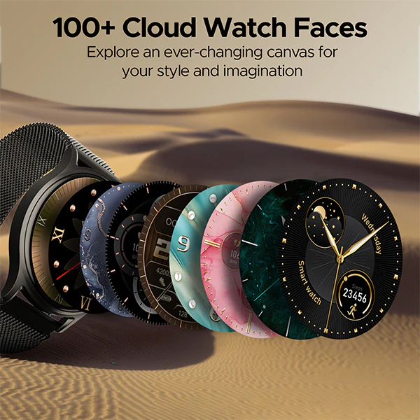 boAt Lunar Mirage | Smartwatch with 1.52" (3.86cm) Round HD Display, BT Calling, 100+ Sports Modes, Functional Crown - Image 9