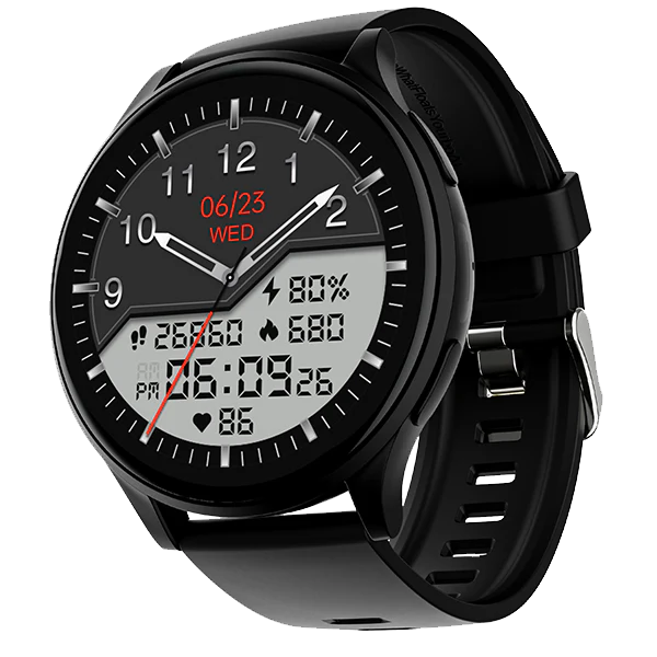boAt Lunar Prime | Premium Round AMOLED 1.45" (3.68 cm) Display Smartwatch with Bluetooth Calling, Watch Face Studio, 700+ Active Modes