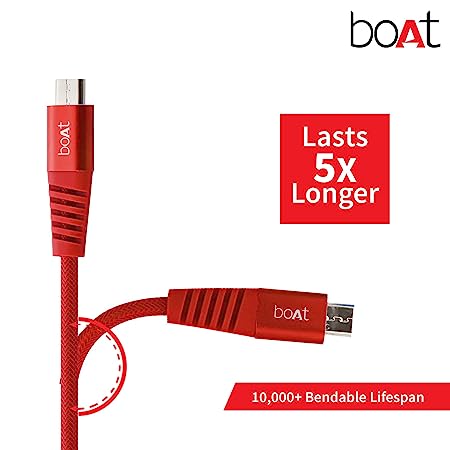 Para-Armour Type-C Cable 1.5M | Type-C Cable for Mobile Phones, Durable Nylon Braiding, 1.5 Meter length, 10000+ bends lifespan - Image 7