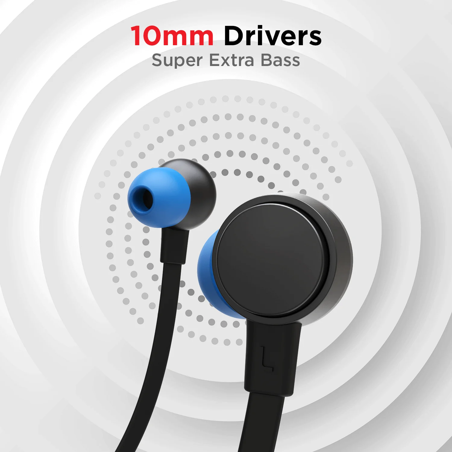 boAt Rockerz 103 Pro | Wireless Earphones with 10 mm Drivers, Single Press Voice Assistant, Up To 20 Hours Uninterrupted, ENx™ Technology - Image 9