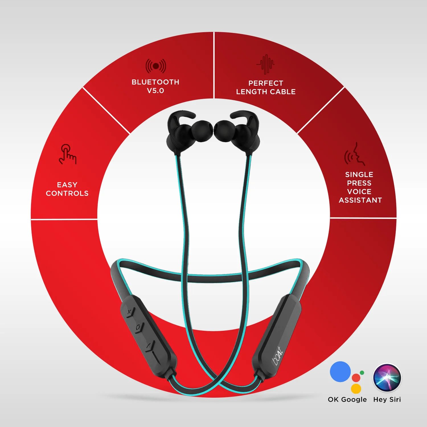 boAt Rockerz 255 | Bluetooth Wireless Earphone with 10 mm Dynamic Drivers, Uninterrupted Music Upto 6 Hours, IPX5 Sweat & Water Resistance, cVc Noise Cancellation - Image 18
