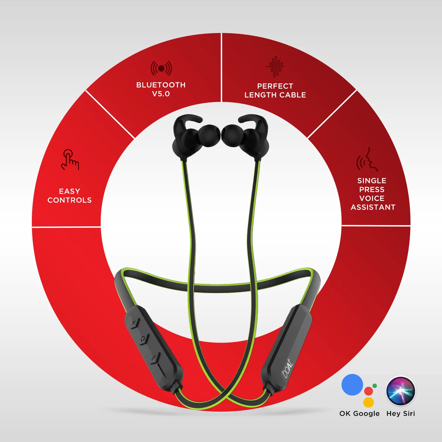 boAt Rockerz 255F | True HD Neckband with 10mm Dynamic Driver, Bluetooth 4.1, UpTo 6 Hours Playback, 110mah Battery - Image 13