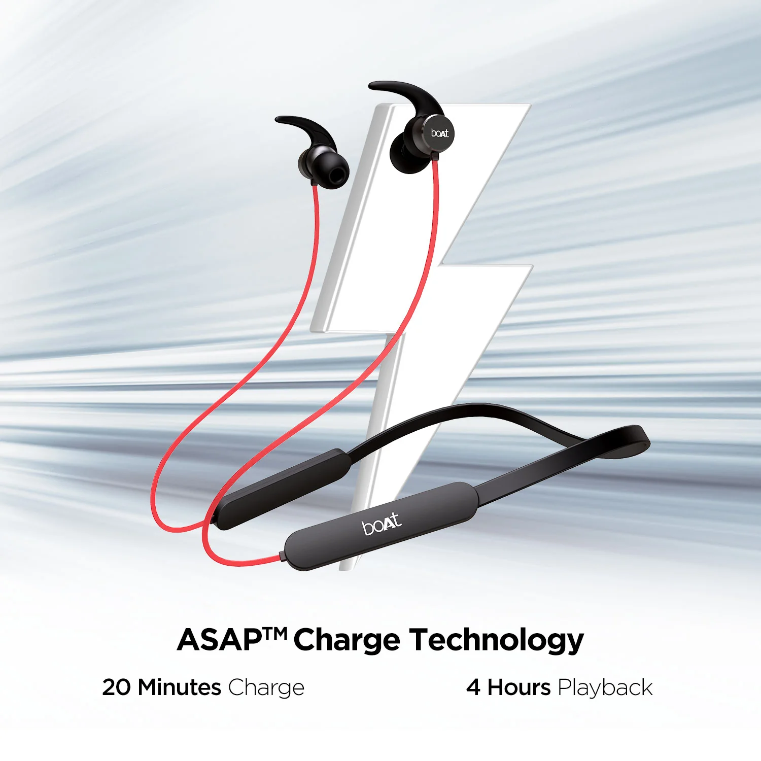 boAt Rockerz 258 Pro | Equipped with 10mm Drivers, 6H Nonstop Playback, Fast Charging, cVc noise cancellation - Image 9