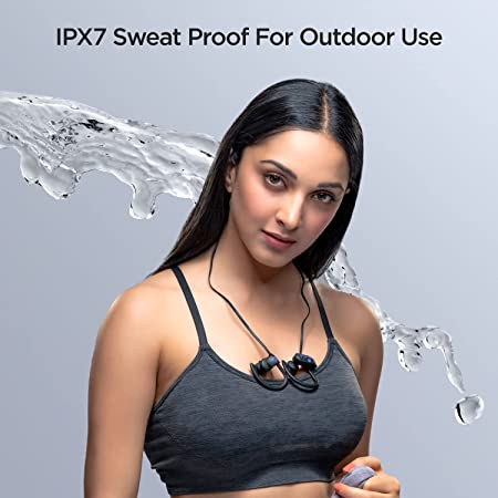 boAt Rockerz 261 | Wireless Neckband Earphone with 11mm Premium Drivers, Uninterrupted music Upto 8 Hours, IPX7 Water Resistance - Image 5