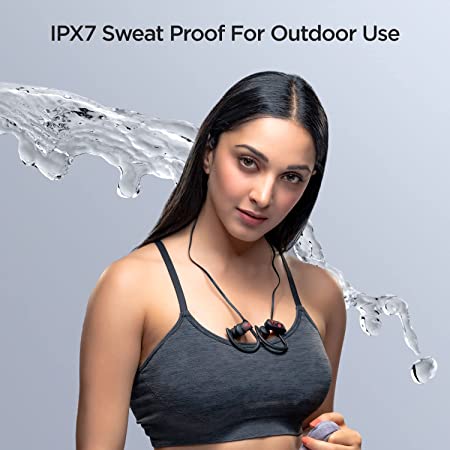 boAt Rockerz 261 | Wireless Neckband Earphone with 11mm Premium Drivers, Uninterrupted music Upto 8 Hours, IPX7 Water Resistance - Image 7