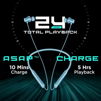 Rockerz 333 ANC | Bluetooth Neckband with 13mm Drivers, DIRAC OpteoTM, Active Noise Cancelling and ENx™ Technology, 20 Hours Playtime - Image 5