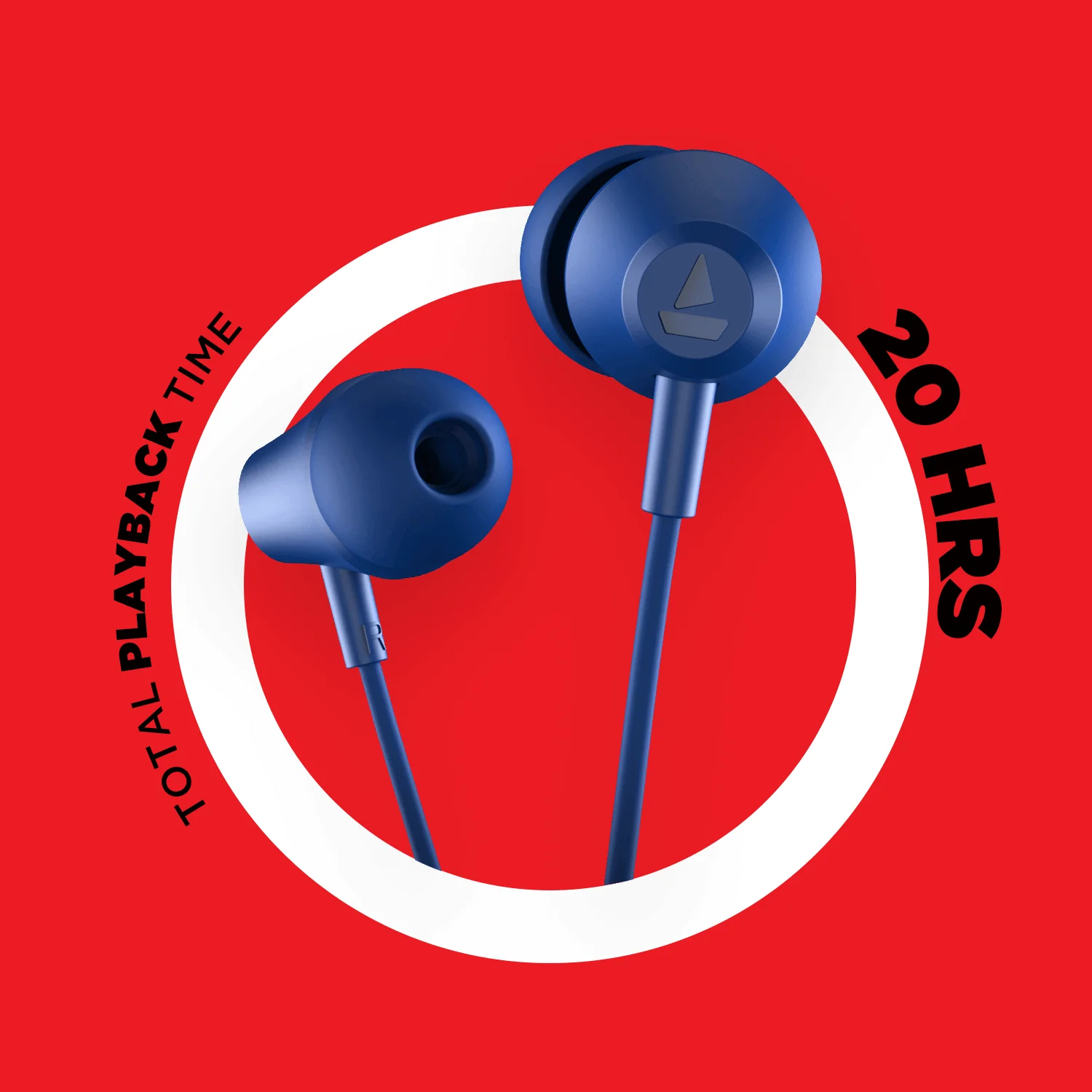 boAt Rockerz 375 | Wireless Earphone with 10mm Driver in both Ears, Upto 20Hrs Playback, BEAST™ Mode with 3D Spatial Sound, boAt Signature Sound - Image 9