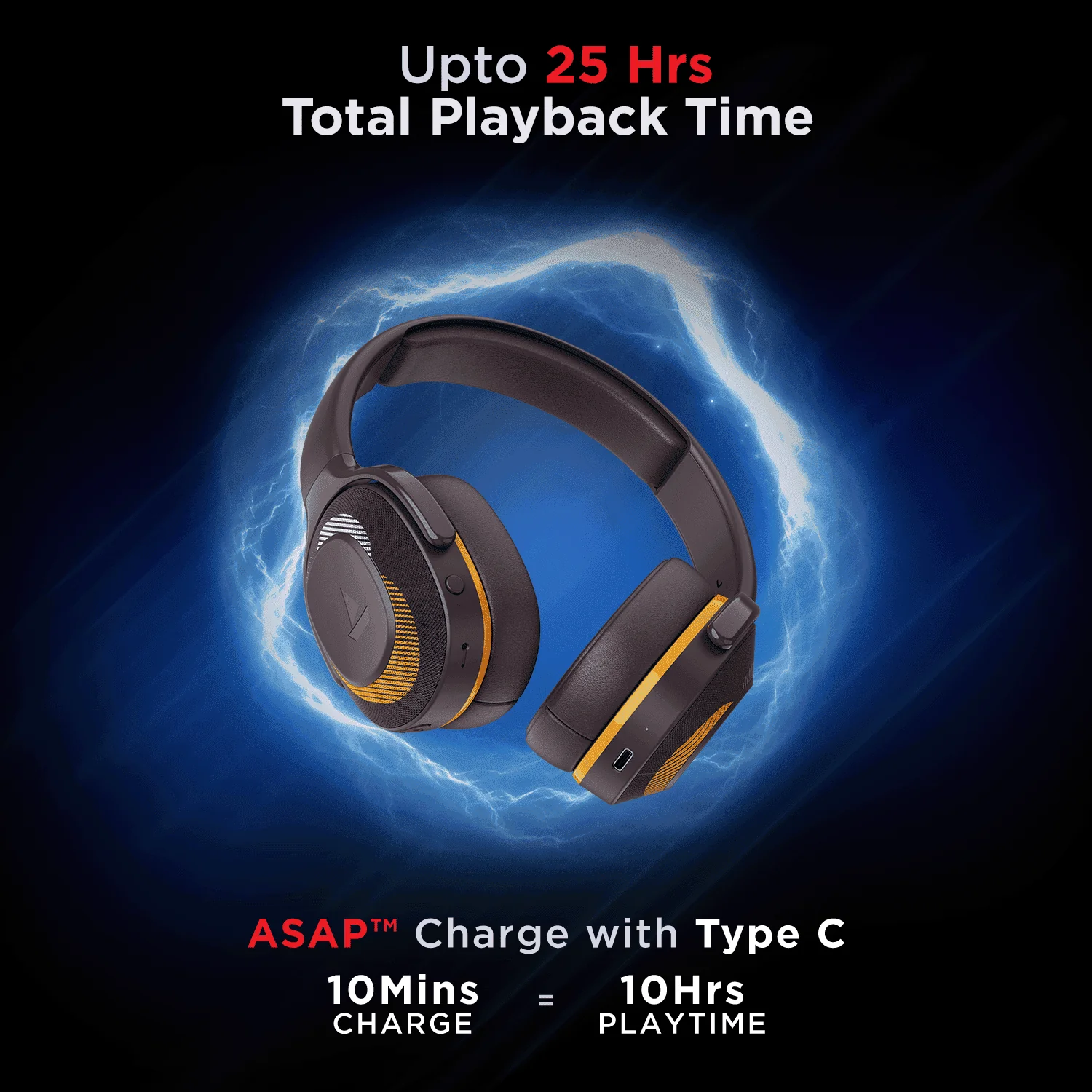boAt Rockerz 425 | Wireless Bluetooth Headphone with 25 Hours Playback, ASAP Charge, 40mm Drivers - Image 18