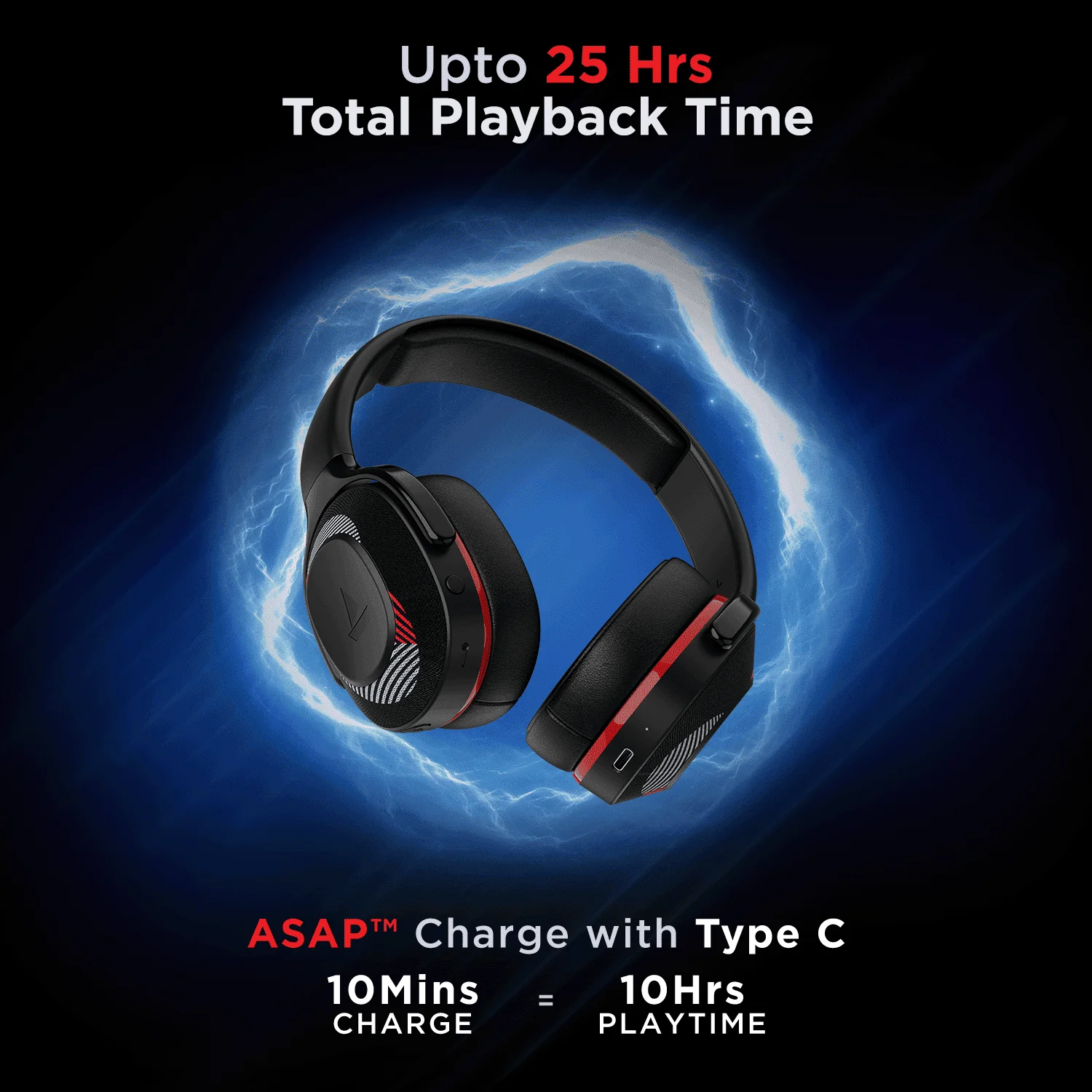 boAt Rockerz 425 | Wireless Bluetooth Headphone with 25 Hours Playback, ASAP Charge, 40mm Drivers - Image 30