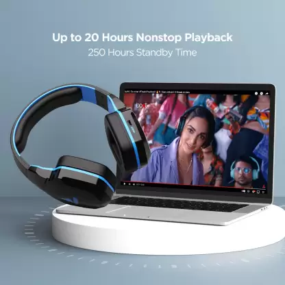 boAt Rockerz 510 | Bluetooth Headphone with super extra bass, Upto 20 Hours Playback, 50mm Dynamic Driver, 400 mah Battery - Image 16