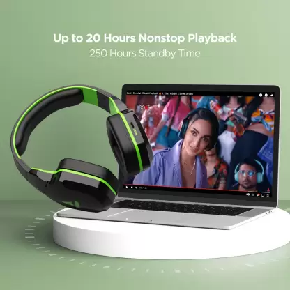 boAt Rockerz 510 | Bluetooth Headphone with super extra bass, Upto 20 Hours Playback, 50mm Dynamic Driver, 400 mah Battery - Image 7