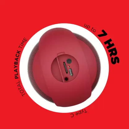 boAt Rugby Plus | Wireless Bluetooth Speaker with 16W Stereo Sound, Type C interface, Up to 7 Hours of Playtime - Image 7
