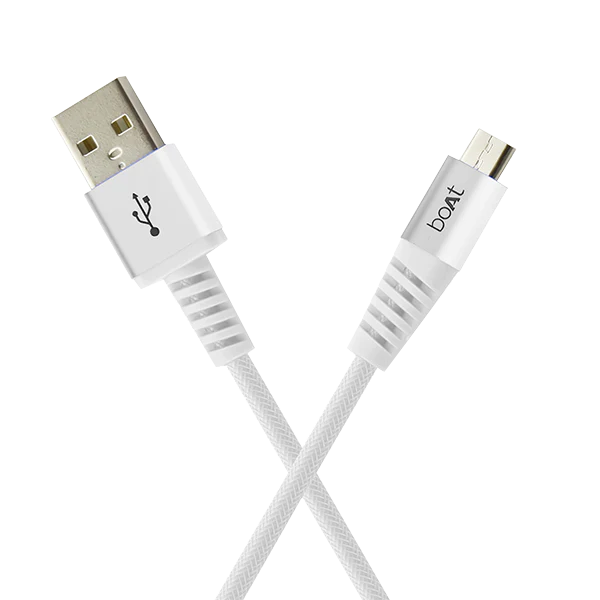 boAt Rugged V3 Micro USB 1.5 Meter | Premium USB Cable with 480Mbps Transfer Speed, Nylon Braiding, Durable Connectors - Image 6