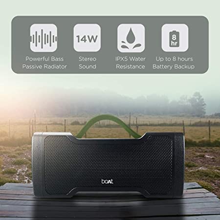 Stone 1000 | Bluetooth Speaker with 14W speaker Output, Up to 10 Hours of Playtime, IPX5 Water Resistant - Image 10