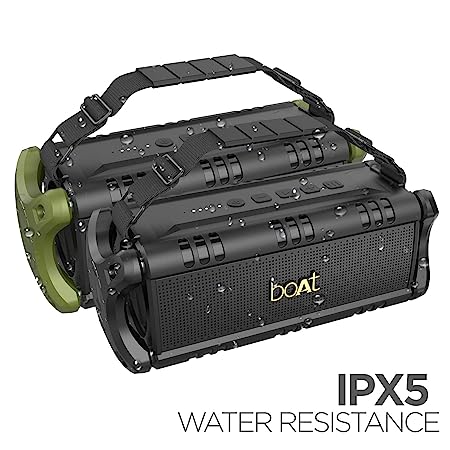 boAt Stone 1400 | Dynamic & Powerful 30W HD Sound, Compact IPX 5 Water Resistant Design, Huge 2500mah Battery - Image 8