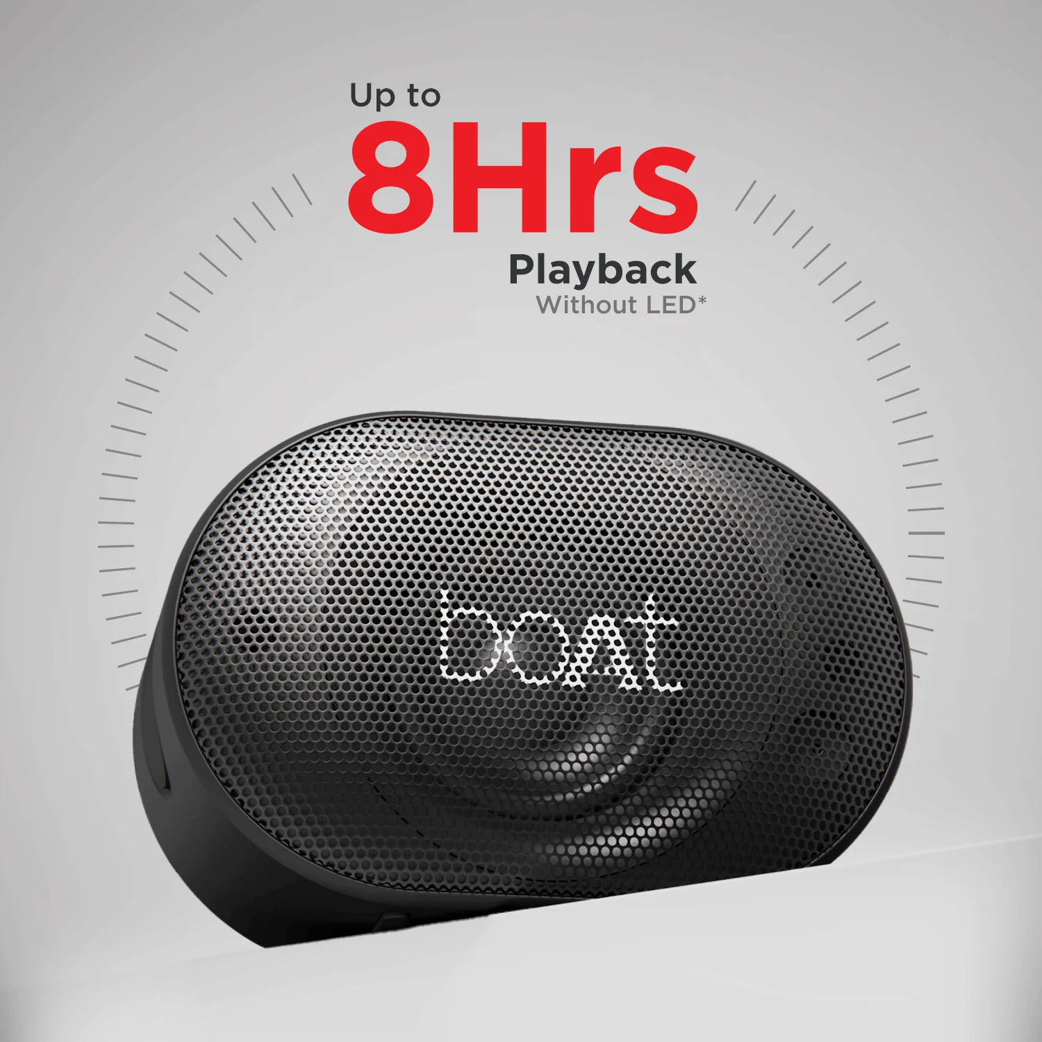 Stone 250 | 5W Portable Wireless Speaker with RGB LED, 9 Hours of Playtime, IPX7 Water Resistant - Image 12