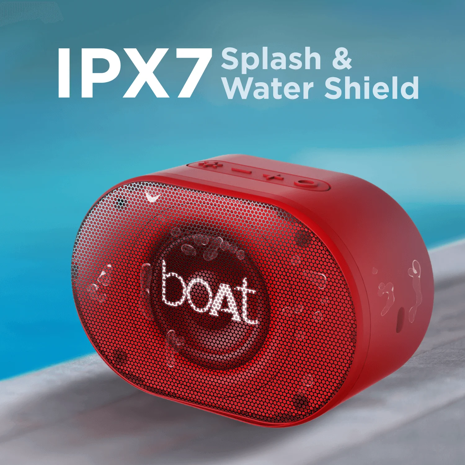 Stone 250 | 5W Portable Wireless Speaker with RGB LED, 9 Hours of Playtime, IPX7 Water Resistant - Image 7