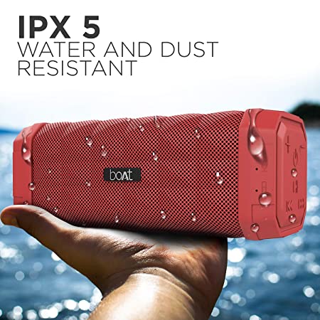 boAt Stone 650 | Premium 10 W Portable Bluetooth Speaker, Up to 7 Hours of Playtime, 1800mah Battery, IPX 5 Water Resistant - Image 4
