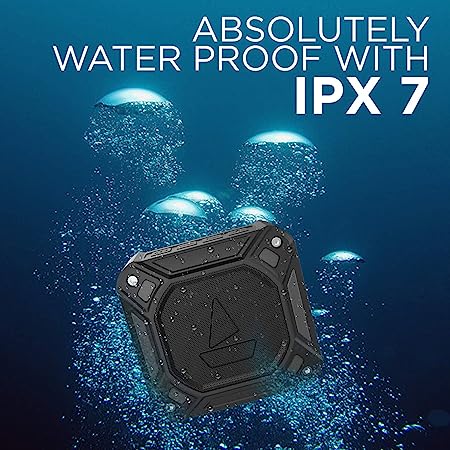 boAt Stone E 300 | Portable Bluetooth Speaker with 5W Immersive Sound, 6 Hours Playback, Bluetooth 5.0, 1500  mAh Battery - Image 2