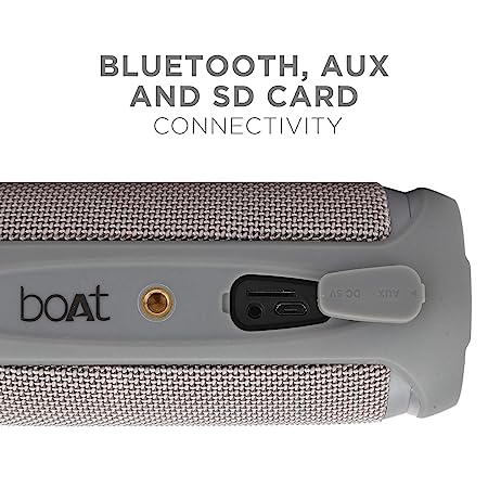 boAt Stone SpinX 2.0 | True wireless Speaker with 40mm x2 Dynamic Drivers, Premium HD Sound, Upto 8 Hours of Playtime - Image 5