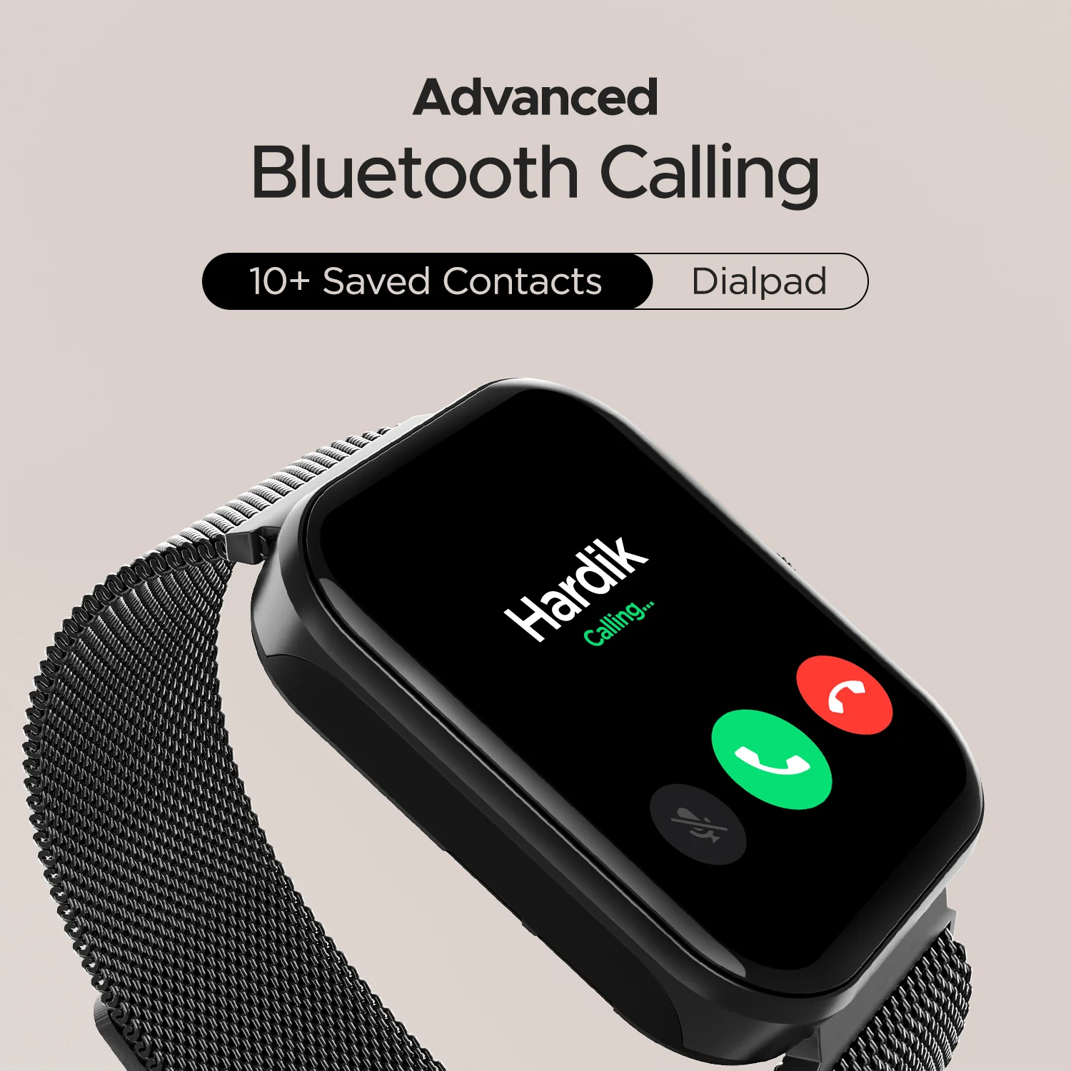 boAt Ultima Connect Max | Biggest 2" (5.08 cm) HD Display Smartwatch, BT Calling, Vibrations and DND Mode, 100+ Sports Mode - Image 7