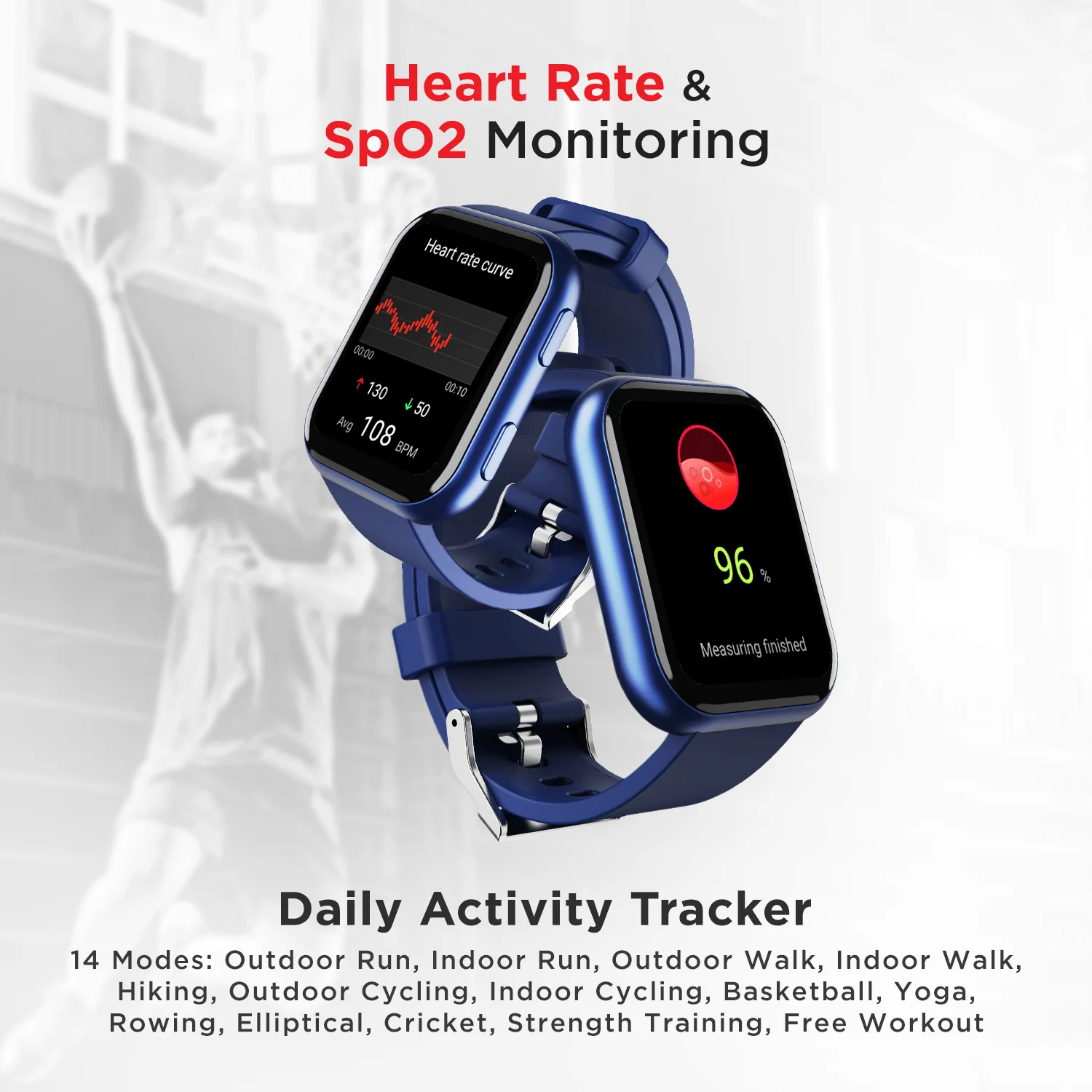 boAt Blaze | Fast Charging Smart Watch with 1.75" (4.45 cm) HD Display, Upto 10 Days of Battery Life, Heart Rate & SPO2 Monitoring - Image 13