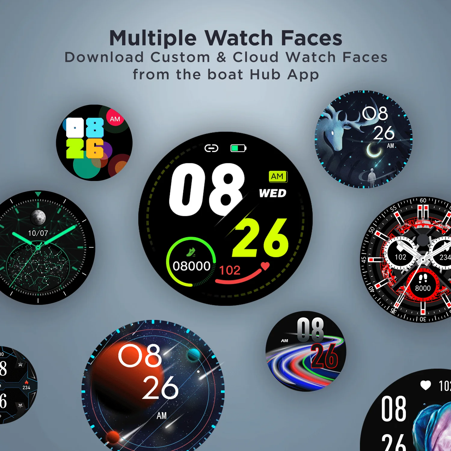 boAt Iris | Round Dial Smart Watch with 1.39" AMOLED Display, Multiple Watch Faces - Image 11