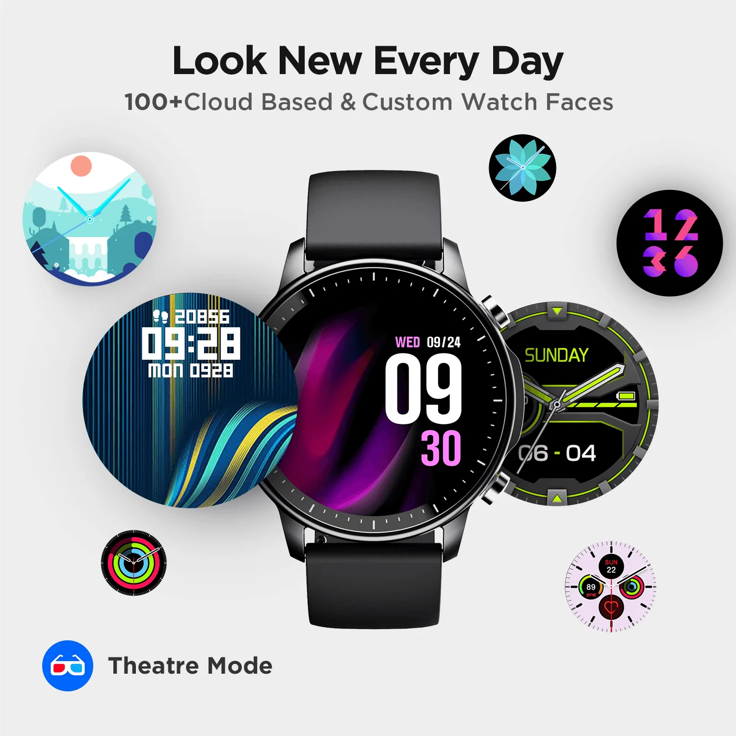 boAt Watch Zenit | Premium Smartwatch with Bluetooth Calling, In-Built Game, Cloud & Custom Watch Faces - Image 6
