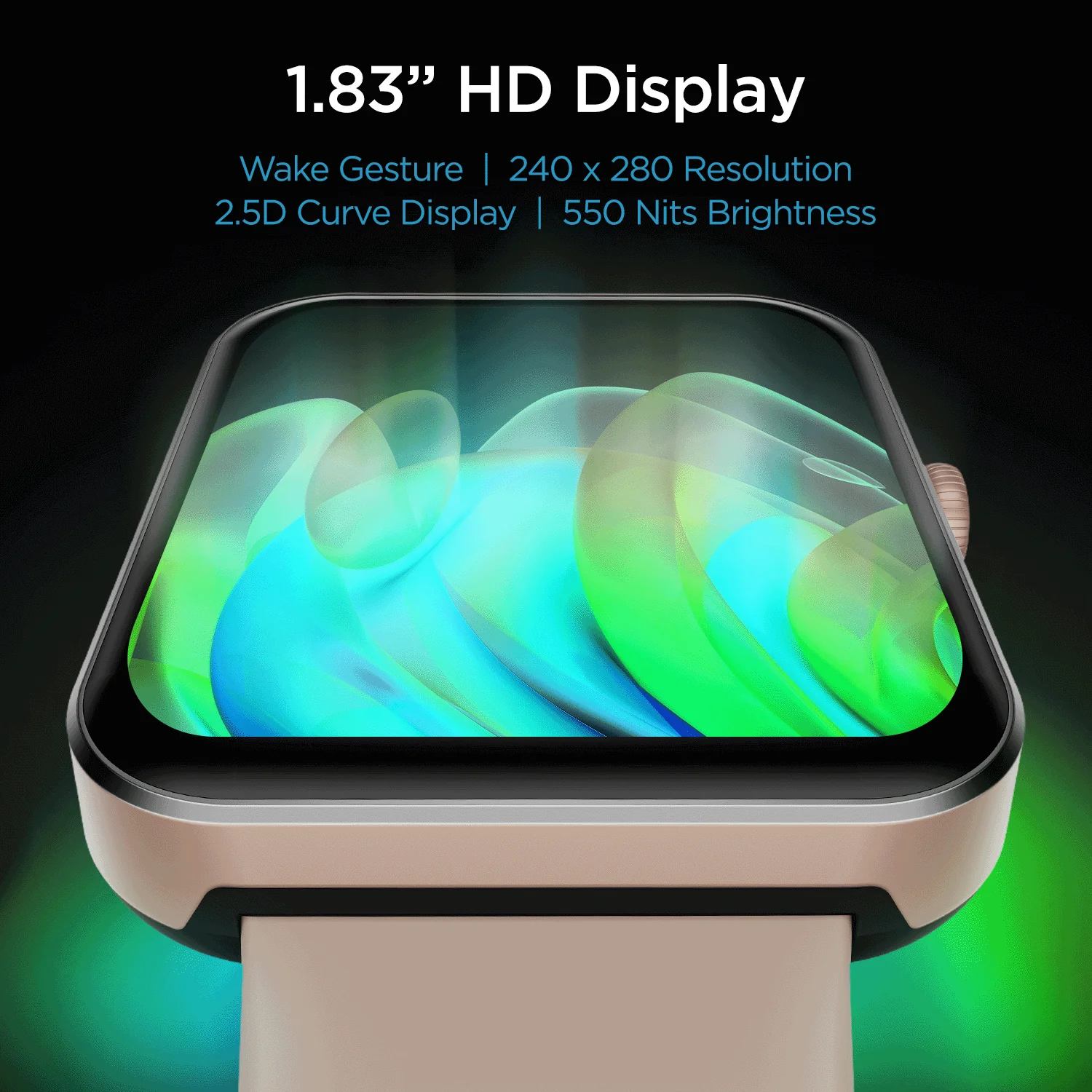 boAt Wave Flex Connect | 1.83" (4.64 cm) Large Display BT Calling Smartwatch, Upto 10 Days Battery, IP68, Dust & Splash Resistance - Image 6