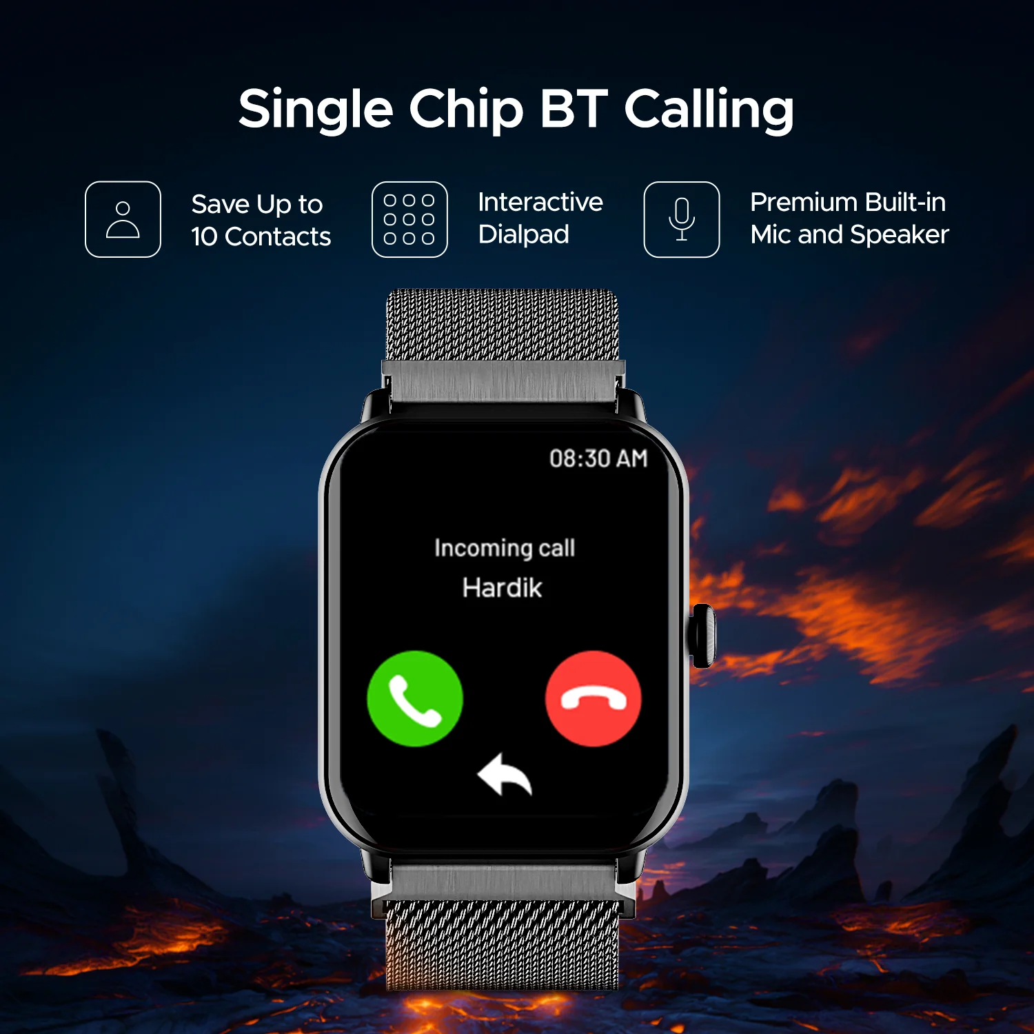 boAt Wave Fury | Bluetooth Calling Smartwatch with 1.83" (4.64cm) HD display, 30 days Battery, Heart Rate & SpO2 monitoring - Image 20