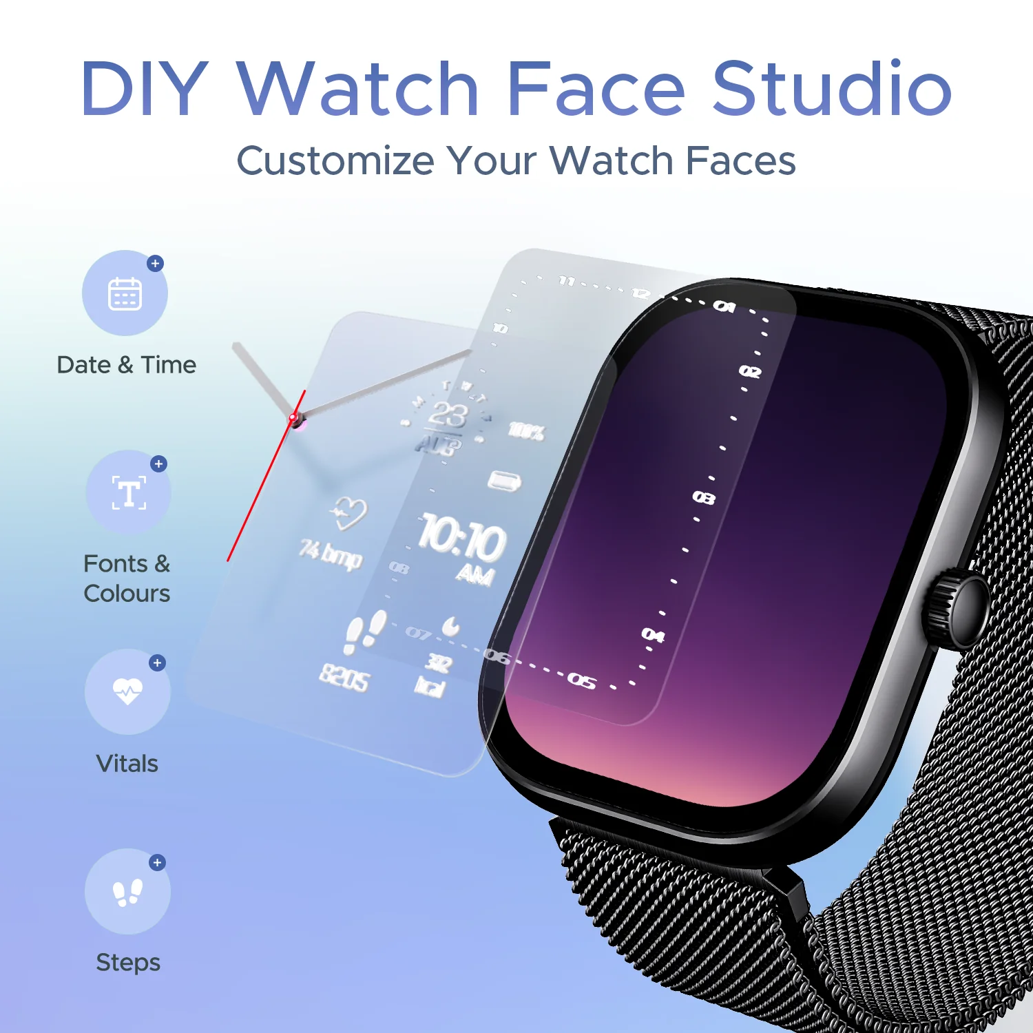 boAt Wave Sigma | Smartwatch with 2.01" (5.10cm) HD Display, BT Calling, Powered by Crest+ OS, 700+ Active Modes - Image 15